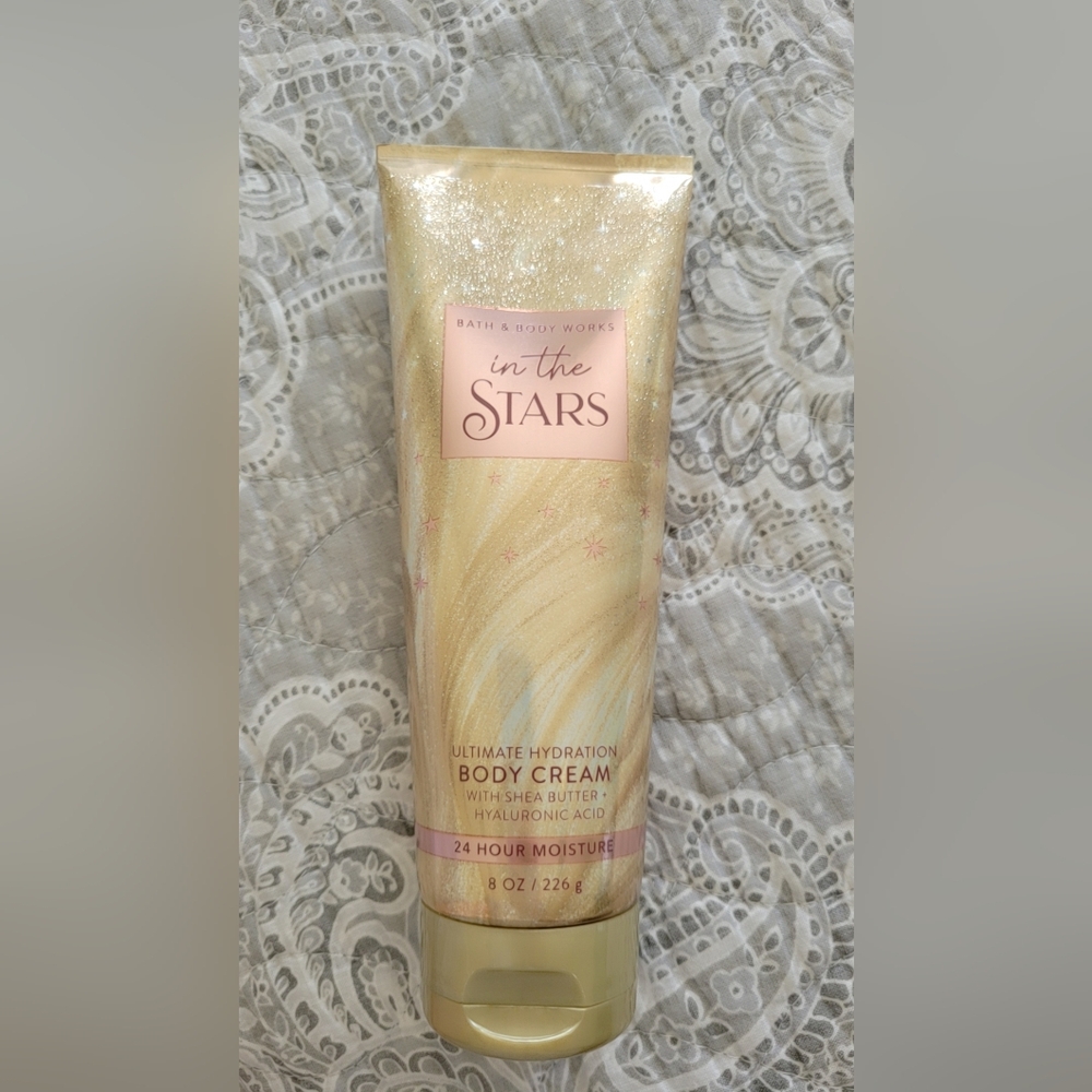 Bath & Body Works In The Stars Body Cream - Gold and Pink